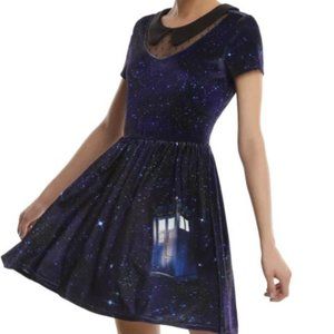 Doctor Who Galaxy TARDIS Velvet Dress